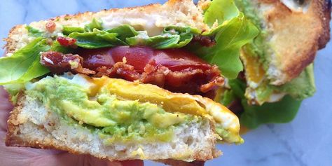 How to Make A Better BLT - Make a Delicious BLT Perfect Blt Sandwich, Blt Recipe, Blt Sandwich Recipes, Tomato Sandwich Recipes, Perfect Blt, Classic Blt Sandwich, Blt Recipes, Perfect Bacon, Best Sandwich Recipes