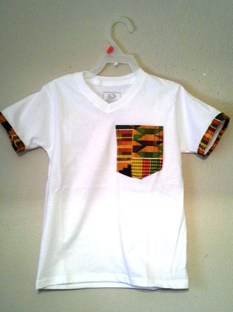 African T Shirts, Baby African Clothes, African Kids Clothes, African Babies, African Dresses For Kids, African Shirts, T Shirts Design, African Inspired Fashion, Couture Mode