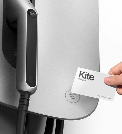 KITE EV 1 - High capacity and high charging pressure, this neatly designed electric car charger can provide up to 450v directly from… | Instagram Wearable Robots, Electric Car Charger, Car Card, Ev Charger, Electric Car, Car Charger, Clean Air, From Instagram, Charger Car