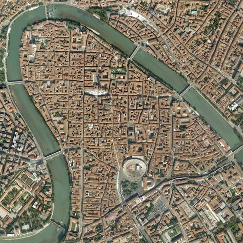 Verona, Italy Aerial Photography City, Venice Italy Beaches, Venice Italy Food, Venice Italy Gondola, Planner Aesthetic, City Planner, Aerial Images, Verona Italy, Italy Tours