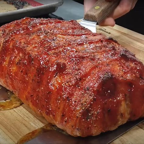 Meatloaf Wrapped In Bacon, Frozen Meatloaf, Ground Beef Meatloaf, The Best Meatloaf Recipe, Best Meatloaf Recipe, The Best Meatloaf, School Restaurant, Leftover Meatloaf, Chicken Meatloaf