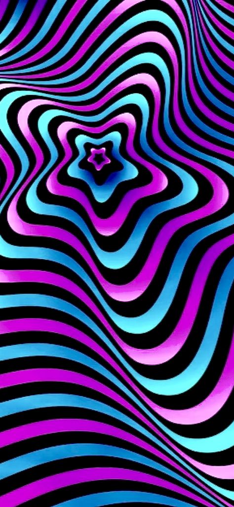 Physcadelic Art Patterns, Trippy Patterns, Pattern Art, Colorful Art, Phone Wallpaper, Drawings, Pattern, Color, Art