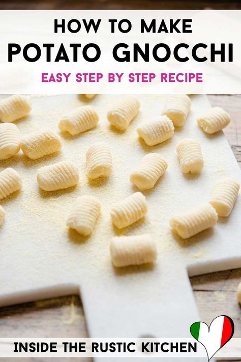 How to make super soft, light and delicious Homemade Potato Gnocchi from scratch with this easy step by step guide. This guide will take you through the whole process from making the gnocchi to what sauce to pair it with and it couldn't be easier. Leftover Mashed Potato Gnocchi Recipes, Gnocchi From Leftover Mashed Potatoes, Mashed Potato Gnocchi, Abruzzese Recipes, Using Leftover Mashed Potatoes, Butter Herb Sauce, Gnocchi Recipes Homemade, Butter Herb, Pasta Gnocchi