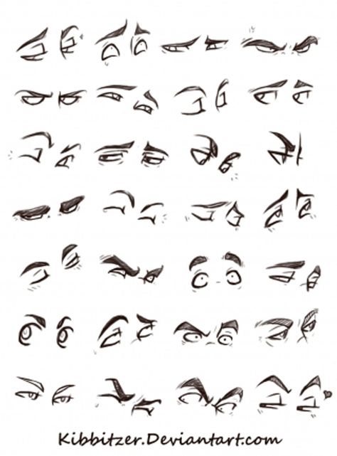 Official Post from kibbitzer: don't underestimate the power of the eyebrows! Eyes Reference, Different Eyes, Realistic Eye Drawing, Eye Expressions, Drawing Guides, Drawing Eyes, 얼굴 그리기, Reference Sheet, Have Inspiration