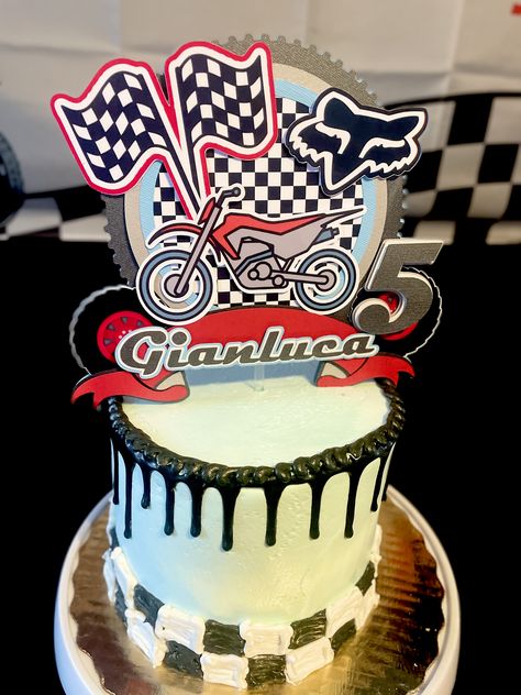 Motorcross themed birthday cake #justdecorgg #fyp #motorbike #motorbikecaketopper #caketoppermotorcycle Motorbike Cake, Motorcycle Party, Themed Birthday Cakes, May 13, Cake Topper, Cake Toppers, Birthday Cake, Party Supplies, Cake