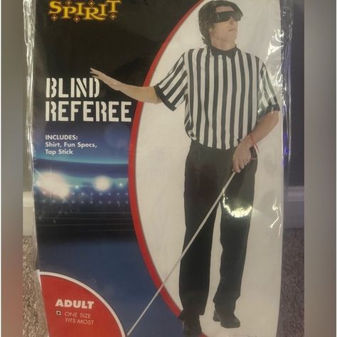 Blind Referee Halloween costume Mens Halloween Costume, Mens Halloween, Halloween Costume Shop, Mens Halloween Costumes, Costume Shop, One Size Fits All, Halloween Costume, Blinds, Halloween Costumes