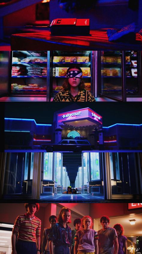 Stranger Things Photography, Arcade Cinematography, Cinematography Aesthetic Wallpaper, 80s Cinematography, Stranger Things Stills, Stranger Things Cinematography, Cinematography Wallpaper, Movie Stills Cinematography, Stranger Things Screencaps