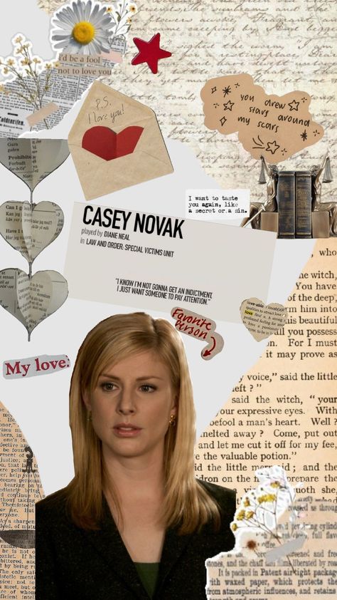 casey novak<3 Casey Novak Aesthetic, Casey Novak, Diane Neal, Law And Order Svu, Law And Order, Short Hair, Short Hair Styles, Love You, Hair