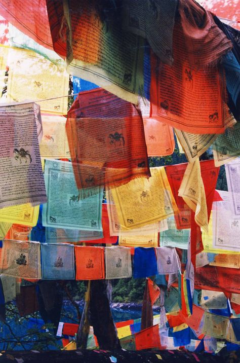 Flags. Tibetan Flags Decor, Tibetan Aesthetic, Flags Aesthetic, Tibetan Flags, Tibetan Culture, Tibetan Prayer Flag, Buddhist Prayer, Prayer Flags, My Apartment