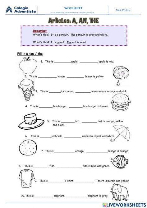 A An The Worksheet, Regular And Irregular Verbs, Simple Past Tense, Regular Verbs, The Worksheet, Irregular Verbs, Fun Worksheets, Online Workouts, To Share