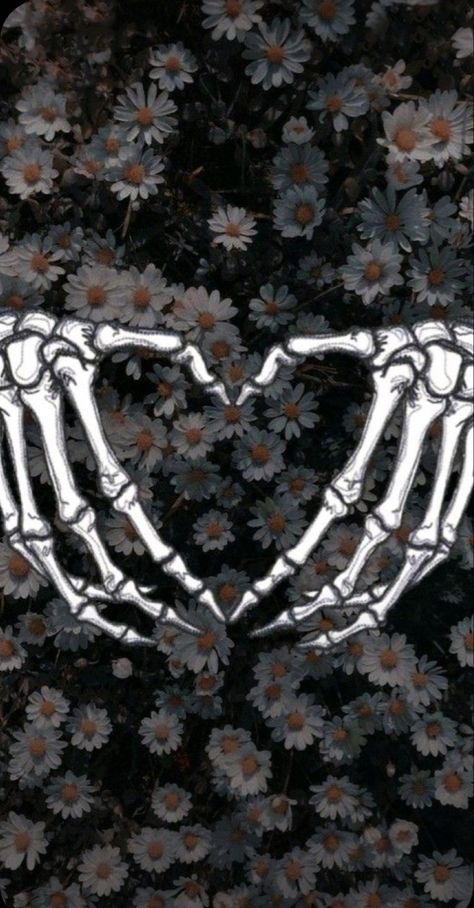 Heart shaped hands Lockscreen Skeleton, Skeleton And Flowers, Funny Wallpapers Lockscreen, Wallpaper Skeleton, Skeleton Flowers, Heart Shaped Hands, Skeleton, Wallpapers, Funny