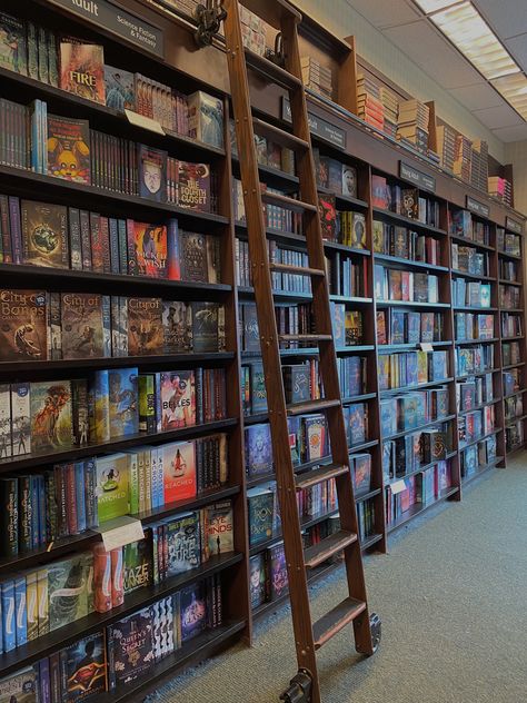 Library With Ladder Aesthetic, Library Employee Aesthetic, Library Vision Board, Working At Barnes And Noble, Library Job Aesthetic, Books Store Aesthetic, Working At A Bookstore Aesthetic, Book Stores Aesthetic, Cute Library Aesthetic