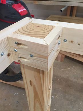 brace legs #hightoptablesdiy Diy Holz, Popular Woodworking, Wood Plans, Woodworking Bench, Teds Woodworking, Woodworking Furniture, Into The Woods, Fine Woodworking, Woodworking Projects Diy