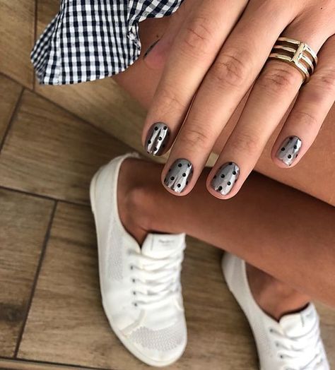 Shellac Nails, Popular Nails, Beautiful Nail Designs, Nail Shapes, Nail Polish Colors, Nail Manicure, Trendy Nails, Beauty Nails, Short Nails