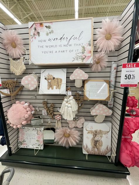 Hobby Lobby Baby Girl Nursery, Hobby Lobby Kids Room Decor, Hobby Lobby Boho Decor, Jade Nursery, Hobby Lobby Nursery Decor, Eloise Nursery, Hobby Lobby Nursery, Baby Room Signs, Teen Room Designs