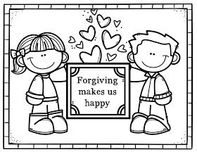 I can Forgive Others Primary Lesson Helps (Primary 2 Lesson 40) Forgiving Others Craft, Forgiveness Coloring Page, Forgiveness Sunday School Craft, Forgiveness Activities For Kids, Forgiveness Crafts Sunday School, Forgiveness Craft For Kids, Forgiveness Craft, Forgiveness Lesson, Sunbeam Lessons