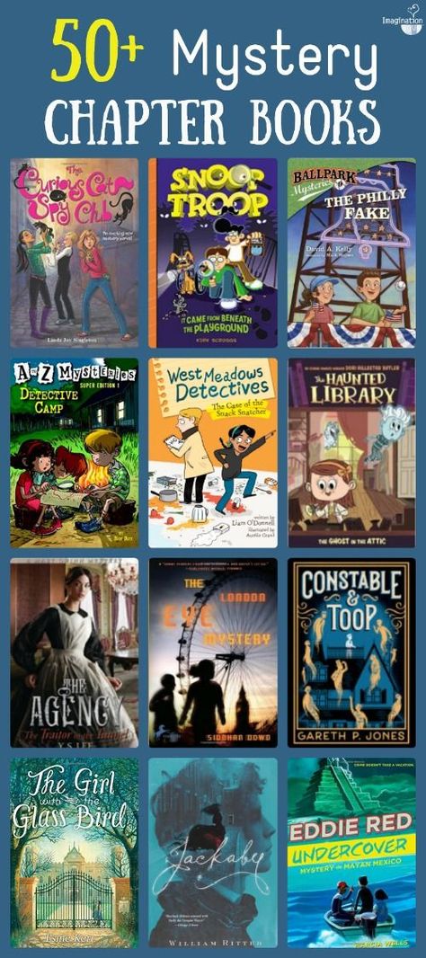 huge list of mystery chapter books for kids Books School, Mystery Genre, Middle Grade Books, Books For Children, Best Mysteries, Kids Imagination, Grade Book, After 4, Books For Kids