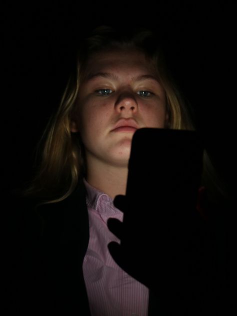 Looking Down At Phone, A Level Photography, In The Dark, Assessment, The Darkest, Technology, Photographer, The Originals, Halloween