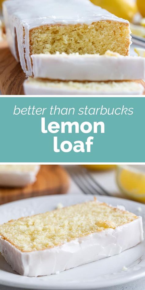 Perfectly moist and bursting with lemon flavor, this Lemon Loaf is better than Starbucks! It’s super easy to make at home, and you know exactly what is going into it. Copycat Starbucks Lemon Loaf, Citrus Party, Starbucks Lemon Loaf, Starbucks Lemon, Lemon Loaf Cake, Copycat Starbucks, Lemon Bread, Lemon Loaf, Gateaux Cake