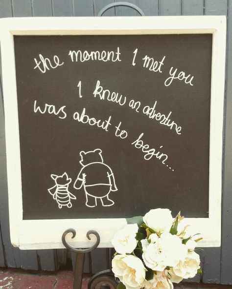 Pooh Bear Wedding, Winnie The Pooh Themed Wedding, Winnie The Pooh Wedding Theme, Winnie The Pooh Bridal Shower Ideas, Winnie The Pooh Wedding Ideas, Winnie The Pooh Wedding, Winnie The Pooh Poems, Pooh Wedding, Wedding Touches