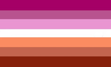 Made by nillia on Tumblr, on April 30th, 2018, after the cancellation of the lipstick lesbian flag. Lipstick Lesbian Flag, Gender Flags, Lesbian Flag, Pride Flags, Not Mine, On Tumblr, Pie Chart, Flag, Feelings