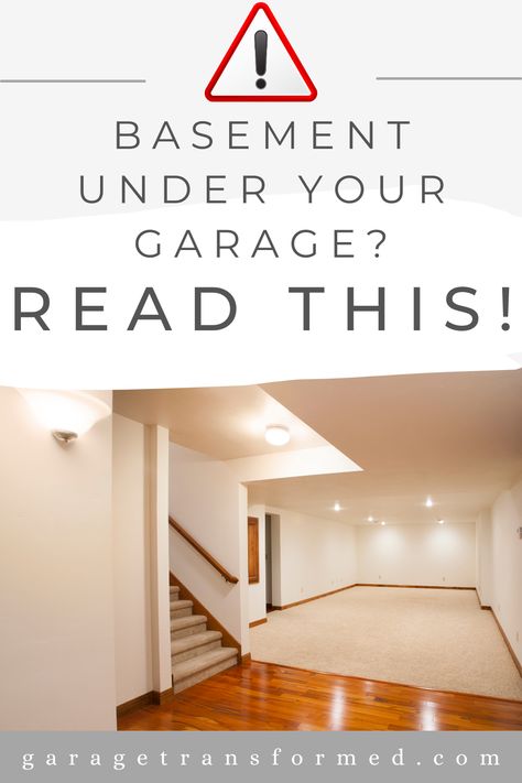 Debating a basement under your garage? 🏠🚗 Dive into the world of sub-garage basements – are they a design mistake or a hidden gem? We cover everything from structural considerations to creative ideas for utilizing this unique space. Perfect for homeowners pondering an innovative home addition. Whether you dream of a bespoke batcave or worry about potential blunders, our guide provides insights to help you make an informed decision. #HomeDesign #UniqueSpaces 🏡💡 Basement Under Garage, Adding A Basement To A House, Garage Basement, Colorful Playroom, Building A Garage, Residential Garage, Support Beams, Small Basements, Garage Shed