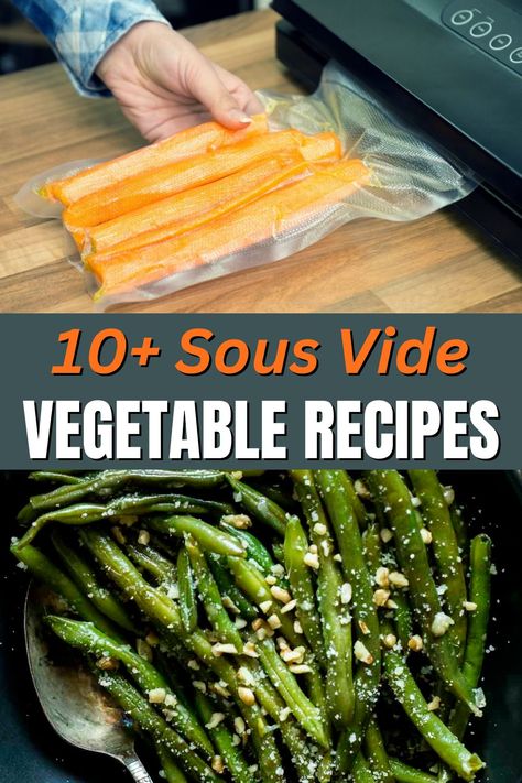 Sous Vide Recipes Eggs, Sous Vide Mashed Potatoes, Sous Vide Scallops, How To Cook Vegetables, Sous Vide Vegetables, Tender Asparagus, Cook Vegetables, Thanksgiving Vegetables, Egg Bites Recipe