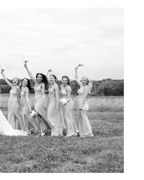 A moment for the bridal party🌟🤩 (Will I ever stop posting photos from this wedding? Maybe someday but today is not the day!) Today Is Not The Day, Unposed Bridal Party Photos, Four Sisters And A Wedding Meme, Maybe Someday, Bridal Party, The Day, In This Moment, Quick Saves