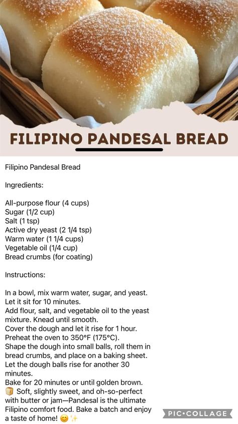 Pinoy Bread, Filipino Bakery, Pandesal Recipe, Soft Rolls, Bagel Bread, Homemade Recipe Books, Homemade Bread Recipes Easy, Homemade Bread Easy, Easy Homemade Pizza