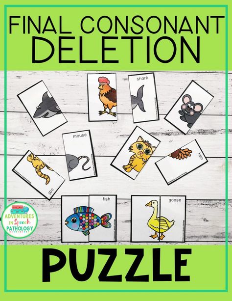 Final Consonant Deletion Activities, Pathology Notes, Teletherapy Activities, Activities Board, Final Consonant Deletion, Minimal Pairs, Phonological Awareness Activities, Slp Materials, Phonological Processes