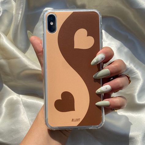 Iphone X Aesthetic Case, Iphone X Aesthetic Phone, Aestethic Phone Cases, Brown Phone Case Aesthetic, Iphone X Cases Aesthetic, Brown Aesthetic Phone Case, Mobile Case Painting, Brown Phone Case, Phone Case Diy Paint