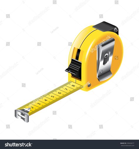 Tape measure isolated on white photo-realistic vector illustration #Ad , #spon, #isolated#white#Tape#measure Tape Measure Tattoo, Tape Measure Drawing, Isometric Drawing, White Tape, Digital Art Beginner, White Photo, Tape Measure, Design Illustration, Illustration Design