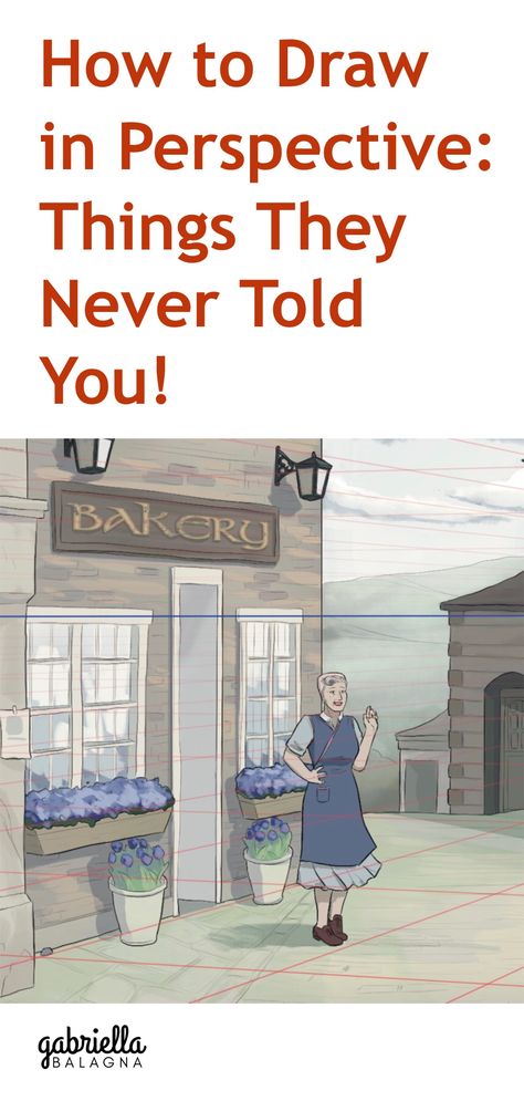 How to Draw in Perspective - Things They Never Told You! - How To Draw Street Perspective, Learning Perspective Drawing, How To Draw Shapes In Perspective, Drawing Doors Sketches, Perspective Drawing Easy, Draw In Perspective, Perspective Tips, How To Draw Perspective, Draw Perspective