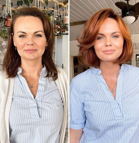 Bob with Side-Swept Bangs for a Large Forehead Best Hairstyles For Big Foreheads, Side Bangs Bob, Large Forehead Hairstyles, Hair Big Forehead, Hairstyles For Big Foreheads, Current Haircuts, Haircut For Big Forehead, High Forehead, Asymmetrical Haircut