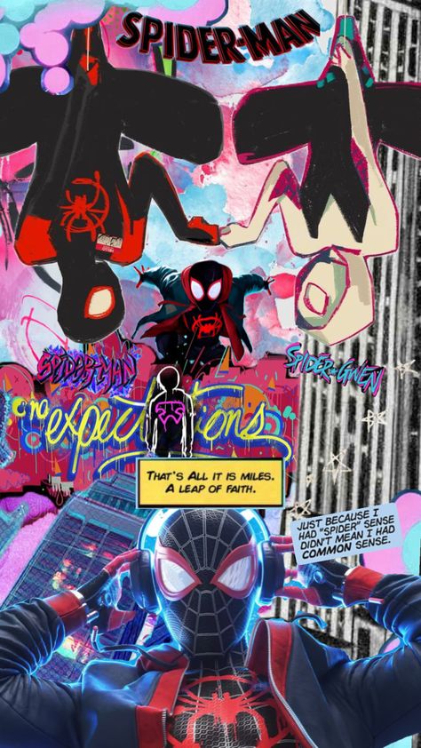 #myfirstshuffle #spidermanintothespiderverse #spidermanshuffle #spidermanshuffles #spiderman #prowlermiles #spidergwen #spidermanaesthetic #spidey #shuffle #spiderwoman #ghostspider #earth1610 Earth 1610, Spiderman 3, Spider Gwen, Spider Woman, Iphone Wallpaper Girly, Leap Of Faith, Spider Verse, Your Aesthetic, Connect With People