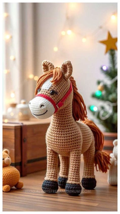 Amigurumi Horse Crochet Free Pattern Free Crochet Patterns For Horses, Crochet Horse Pattern Free Easy, Crocheted Horse Pattern Free, Free Crochet Horse Pattern, Amigurumi Horse Free Pattern, Crochet Horse Pattern Free Amigurumi, Horse Crochet Pattern Free, Crochet Horse Pattern Free, Crochet Horses