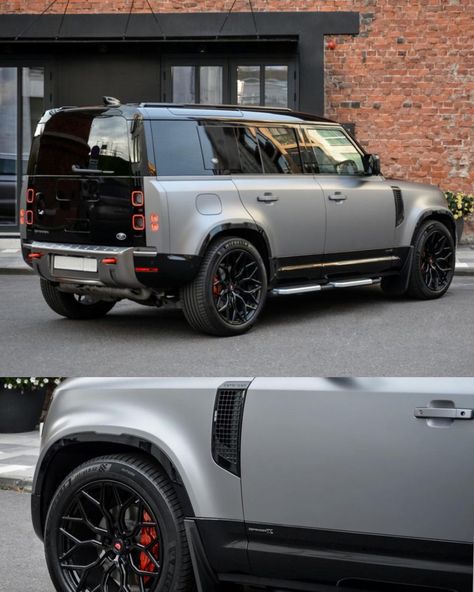 2022 Custom Land Rover Defender 110 on Vossen Wheels ! Land Rover Defender Custom, Defender Land Rover 2022, Landrover Defender 110 Modified, Defender 110 2022, Land Rover Defender 130 Pick Up, L Car, Defender 110 Restomod, Vossen Wheels, Land Rover Defender 110