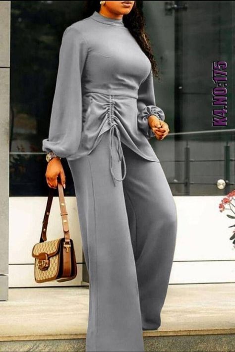 Silk 2 Piece Outfit, Classy Short Dresses, Corporate Dress, 2piece Outfits, Chic Dress Classy, Dinner Dress Classy, African Inspired Clothing, Work Dresses For Women, Stylish Work Attire