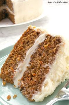 Practically everyone has a carrot cake recipe that they think is the best, but after just one bite of our extra moist carrot cake recipe we think you’ll reconsider! Moist Carrot Cake Recipe, Moist Carrot Cake, Moist Carrot Cakes, Best Carrot Cake, Everyday Dishes, Carrot Recipes, Carrot Cake Recipe, Cake Mix Cookies, Savoury Cake