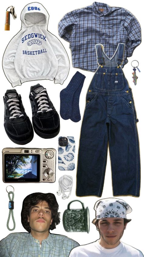 Men Outfits Street Styles, Outfits With Overalls, Outfits Street Styles, Overalls Men, Overalls Outfit, Baggy Clothes, Holiday Beach, Men Street, Clothes Horse