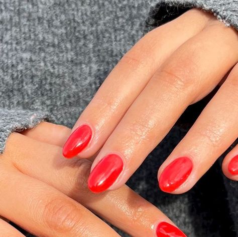 Jessica White on Instagram: "A vibrant red to brighten up your feed 🌶️   @opinailsuk Cajun Shrimp®    #nails #nailstagram #gelnails #nailsoftheday #naturalnails #aestheticnails #aesthetic #nailitdaily#fashion #showscratch #gelnails #gelnailsleeds #leeds #leedsnails #leedsnailtech#leedsbiab#leedsbuildergel #biableeds #opi #coloristheanswer #opinailboss #askforopi" Cajun Shrimp Nails, Opi Cajun Shrimp, Jessica White, Cajun Shrimp, Round Nails, Opi Nails, Vibrant Red, Nail Manicure, Nail Tech