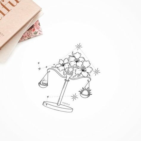 Libra Drawing, Libra Scale Tattoo, Libra Flower, Libra Sign Tattoos, Zodiac Sign Tattoo, Libra Zodiac Tattoos, Libra Constellation Tattoo, Aquarius Constellation Tattoo, Aries Constellation Tattoo