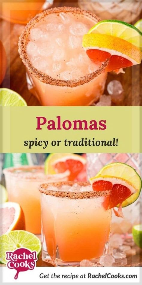 I know we all love a good margarita, but if you ask me, this Paloma Cocktail is #1! The tequila, grapefruit and lime juice combo is simply off-the-charts delicious! It’s sweet, sour, and refreshing! A MUST try this summer! You can make this recipe spicy by adding chipotle chili powder to the rim or leave it off for a classic paloma recipe. Serving a crowd, no worries, you'll find instructions for making a pitcher full of the paloma beverage. You're going to want to drink this all summer! Tonic Cocktails, Resep Koktail, Bartending Tips, Paloma Recipe, Margarita Drink, Grapefruit Cocktail, Paloma Cocktail, Mezcal Cocktails, Tropical Drinks