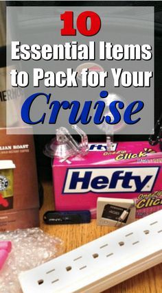 Here is my list of ten essential items to pack for a cruise. No matter where I'm cruising, I always pack these little items just in case they're needed. Pack For A Cruise, Cruise Packing Tips, Baltic Cruise, I Need Vitamin Sea, Cruise Packing, Cruise Essentials, Packing List For Cruise, Cruise Planning, Bahamas Cruise