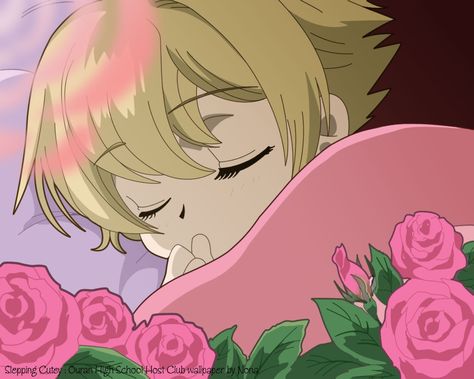 Honey sleeping Host Club, An Anime, Anime Character, Honey, Deviantart, Bed, Funny, Hair, Anime