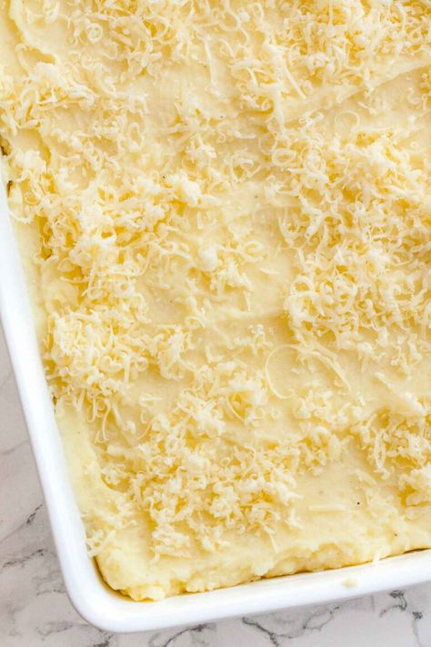 Saurkraut And Kielbasa, Mashed Potato Casserole Recipes, Sausage Sauerkraut, Potatoes Baked, Mashed Potato Casserole, Homemade Mashed Potatoes, Sauerkraut Recipes, Potatoe Casserole Recipes, Potato Gratin