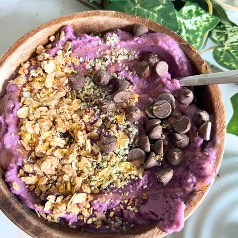 Ninja Creami Smoothie Bowl - Recipe Diaries Ninja Creami Smoothie, Ninja Creami Recipes, Dole Whip Recipe, Batch Baking, Creami Recipes, Sorbet Ice Cream, Small Batch Baking, Vanilla Recipes, Juicy Juice