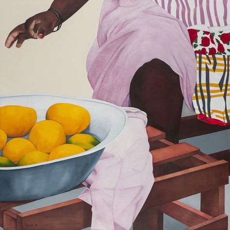 Bowl Of Fruit, Afrocentric Art, Big Art, Black Artists, Art Plastique, African Art, Black Art, Artist Art, American Art