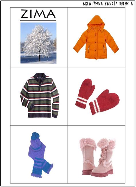 Preschool Seasons, Weather Activities Preschool, Dress For The Weather, House Drawing For Kids, Seasons Preschool, Clothing Themes, Seasons Activities, Winter Kindergarten, Preschool Activities Toddler