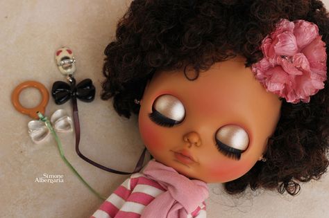 Black Power | by Passion for Blythe Blythe Dolls Black, Doll Pfp, Angels Beauty, Baby Bug, Doll Aesthetic, Girls With Black Hair, Horror Book, Ordinary Girls, Black Doll